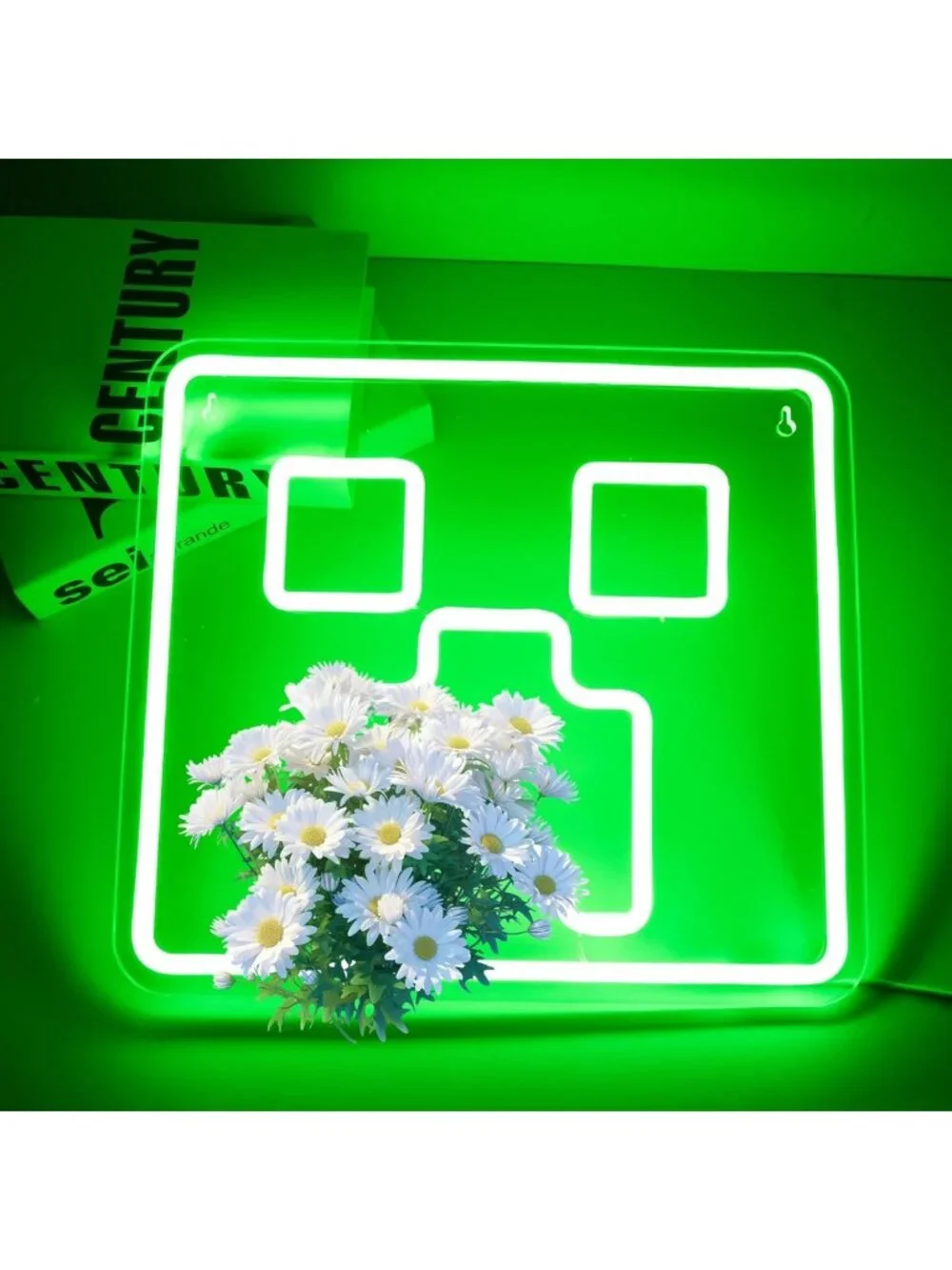 Neon Game Sign for Wall Decor | LED Light for Gamer Room, Boys Cave, Bar Art